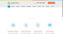 Desktop Screenshot of captionlabs.com